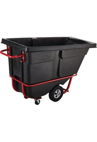 Chariot Rubbermaid basculant rotomoulé et remorquable - FG130500BLA